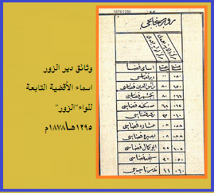 وثائق لدير الزور
